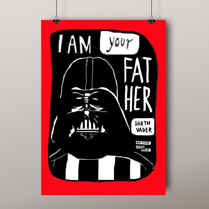 Plakat A3: Lord Vader