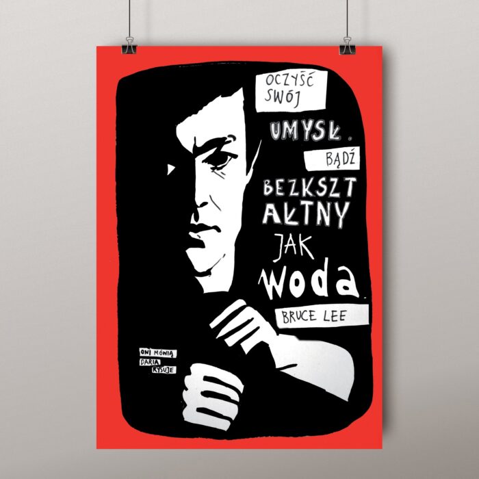 Plakat A3: Bruce Lee