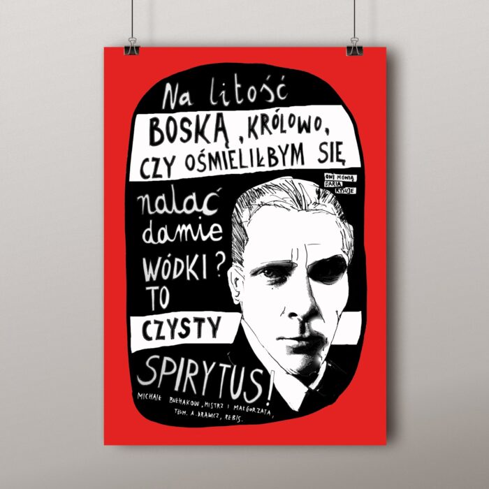 Plakat A3: Bułhakow Spirytus