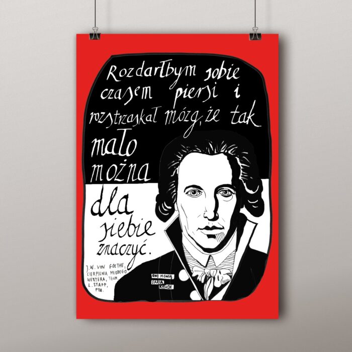 Plakat A3: Goethe