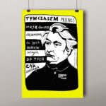 Plakat A3: Mickiewicz Tymczasem przenoś