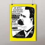 Plakat A3: Nietzsche