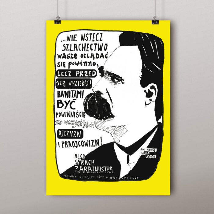Plakat A3: Nietzsche