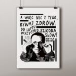 Plakat A2: Brecht