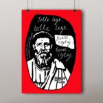 Plakat A3: św. Augustyn