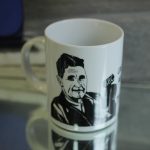 Kubek biały 330 ml: Orwell