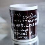 Kubek biały 330 ml: Asnyk