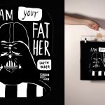 Torba bawełniana czarna lekka: Lord Vader