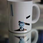 Kubek biały 330 ml: Mondrian