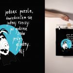 Torba bawełniana czarna: Alf