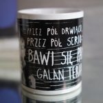 Kubek biały 330 ml: Wyspiański