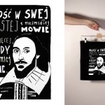 Torba bawełniana czarna: Szekspir Miłość