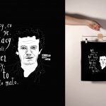 Torba bawełniana czarna: Stachura Byli tacy