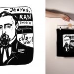 Torba bawełniana czarna: Sienkiewicz Jędruś