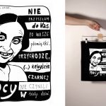 Torba bawełniana czarna: Papusza