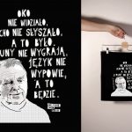 Torba bawełniana czarna: Miłosz