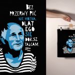 Torba bawełniana czarna: Hrabal