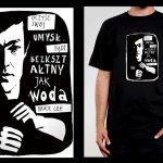 Koszulka z cytatem czarna: PROJEKT