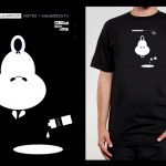 Koszulka z cytatem czarna: PROJEKT