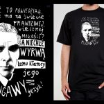 Koszulka z cytatem czarna: PROJEKT