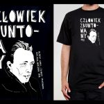 Koszulka z cytatem czarna: PROJEKT