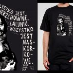 Koszulka z cytatem czarna: PROJEKT