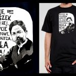 Koszulka z cytatem czarna: PROJEKT