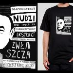 Koszulka z cytatem czarna: PROJEKT