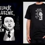 Koszulka z cytatem czarna: PROJEKT