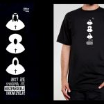 Koszulka z cytatem czarna: PROJEKT