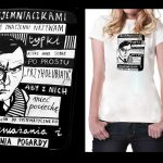 Koszulka biała z cytatem