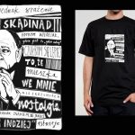 Koszulka z cytatem czarna: PROJEKT