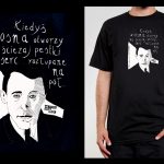 Koszulka z cytatem czarna: PROJEKT