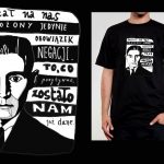 Koszulka z cytatem czarna: PROJEKT