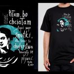 Koszulka z cytatem czarna: PROJEKT