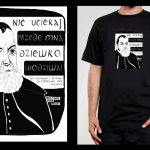 Koszulka z cytatem czarna: PROJEKT