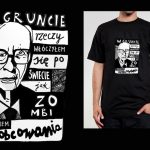 Koszulka z cytatem czarna: PROJEKT