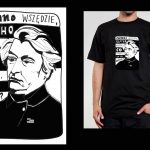 Koszulka z cytatem czarna: PROJEKT