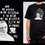 Koszulka z cytatem czarna: PROJEKT