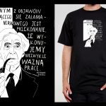 Koszulka z cytatem czarna: PROJEKT