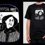 Koszulka z cytatem czarna: PROJEKT