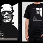 Koszulka z cytatem czarna: PROJEKT