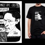 Koszulka z cytatem czarna: PROJEKT