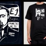 Koszulka z cytatem czarna: PROJEKT