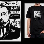 Koszulka z cytatem czarna: PROJEKT