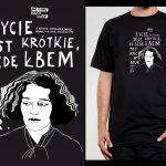 Koszulka z cytatem czarna: PROJEKT