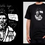 Koszulka z cytatem czarna: PROJEKT