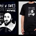 Koszulka z cytatem czarna: Szekspir Miłość