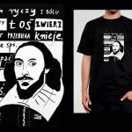 Koszulka z cytatem czarna: PROJEKT