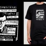 Koszulka z cytatem czarna: PROJEKT